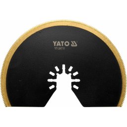 Lama semirotunda BIM-TIN 100 mm, pentru unealta multifunctionala YT-82220.