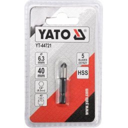Freza pentru metal cu prindere HEX 1/4 diametru 6.3 mm, lungime 40mm