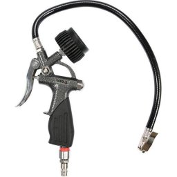 Compresor Pistol cu manometru pentru umflarea rotilor, YT-23701, max. 10 Bar