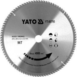 Disc circular pentru lemn 315 x 96TX30 mm