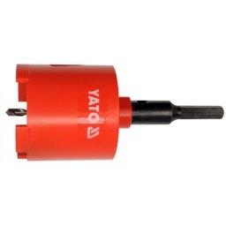 Burghiu diamant 68 mm, Rosu