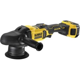 Masina de polisat cu actiune duala DCM848P2 18V 2x5Ah Galben