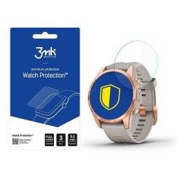 Husa Garmin Fenix ​​7S Pro Solar - 3mk Watch Protection™ v. FlexibleGlass Lite