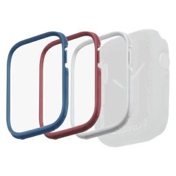 Husa Uniq Frame Case for Moduo 3in1 for Apple Watch 4/5/6/7/8/9/SE/SE2 44/45mm Blue-Red-White/Blue-Red-White