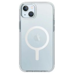 Husa Uniq Combat iPhone 15 Plus case 6.7" Magclick Charging white/blanc white