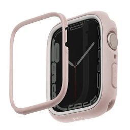 Husa Uniq Moduo case for Apple Watch 4/5/6/7/8/9/SE/SE2 44/45mm pink-white/blush-white