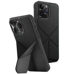 Husa Uniq case Transforma iPhone 15 Pro Max 6.7" Magclick Charging black/ebony black