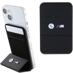 Husa BMW Wallet Card Slot Stand Case BMWCSMMPGK Case - black MagSafe M Edition Collection