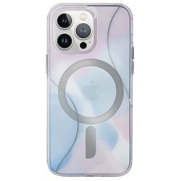 Husa Uniq Coehl Palette iPhone 15 Pro Max 6.7" case Magnetic Charging blue/dusk blue
