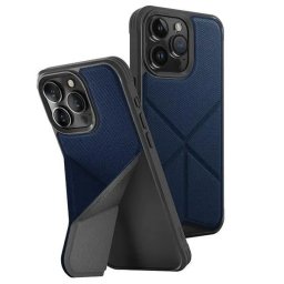 Husa Uniq case Transforma iPhone 15 Pro 6.1" Magclick Charging blue/electric blue