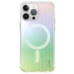 Husa Uniq case Coehl Linear iPhone 15 Pro 6.1" Magnetic Charging opal/iridescent