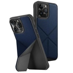 Husa Uniq case Transforma iPhone 15 Pro Max 6.7" Magclick Charging blue/electric blue