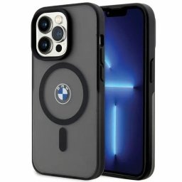 Husa Case BMW BMHMP14XDSLK iPhone 14 Pro Max 6.7" black/black hardcase Signature MagSafe