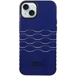Husa Audi IML MagSafe case for iPhone 15 Plus / 14 Plus - blue