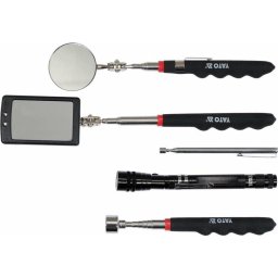 Scule auto Set 5 elemente de inspectie si recuperare YT-06622, magnet, oglinda, led