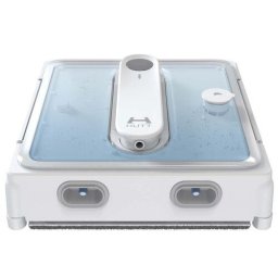 Aspirator Robot de aspirare geamuri HUTT W9, 90W, modul curatare umeda, modul de umplere al rezervorului cu apa, Alb