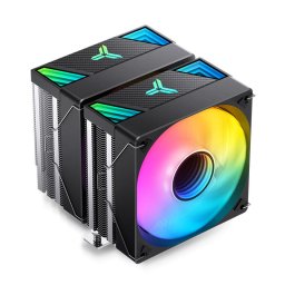 CR-3000 CPU-Cooler Dual Tower, ARGB - 2x 120 mm, Black