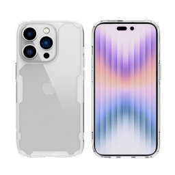 Husa Husa pentru iPhone 16 Pro - Nillkin Nature TPU Pro Magnetic Case - Transparent