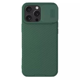 Husa Husa pentru iPhone 16 Pro Max - Nillkin CamShield Pro Magnetic - Green