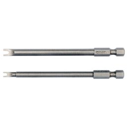 Set 2 biti surubelnita prindere hexagonala 1/4" lungime 100 mm 1/4 2 buc YT-0499