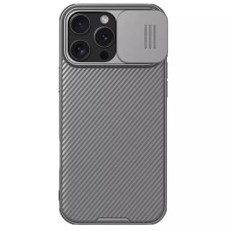 Husa Husa pentru iPhone 16 Pro Max - Nillkin CamShield Pro - Titanium Gray