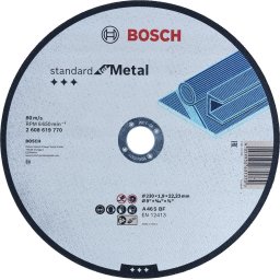 Disc taiere pentru metal, 230 x 1.9 x 22.33 mm