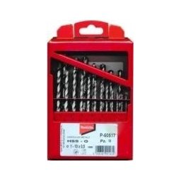 P-60523 - Set burghie metal, HSS-G, 1-13 mm, tija cilindrica, 25 bucati