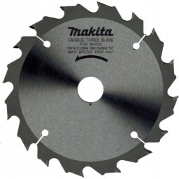 Lamă de ferăstrău circular MAKITA B-09949, standard, 136 mm x 16 dinți x 20 [lemn], pentru ferăstrău circular fără fir
