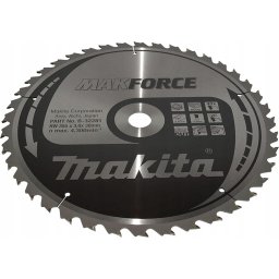 Fierăstrău circular Makforce, negru, TCT, 355x30mm, 40 dinți