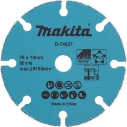 D-74837 - Disc diamantat 76X10X1.75 DMC300