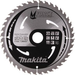 Lamă de ferăstrău circular, M-Force TCT, 210 x 30 mm, 40 dinți