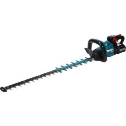 Trimmer pe acumulator 40V pentru gard viu de 75 cm, 2 baterii 4.0 Ah, încărcător UH005GM201
