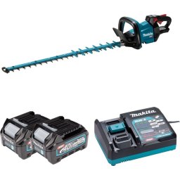 UH009GD201 XGT - Masina de tuns gard viu cu 2 acumulatori, Li-Ion, 40 V, 2.5 Ah, 75 cm
