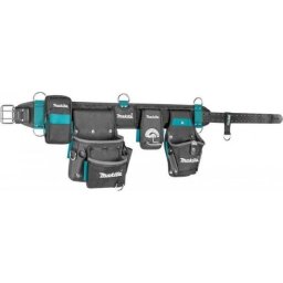 Kit cutie de transport E-15235 cu curea pentru unelte grele, negru, 880x310x170mm