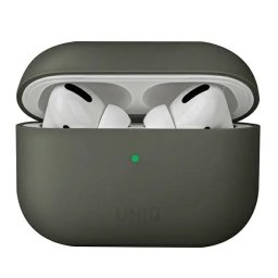 Husă UNIQ Lino pentru AirPods Pro 1/2 – Gri