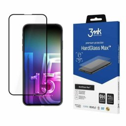 Folie de protecție iPhone 15 Pro Max 3mk HardGlass Max / Max Lite Apple STICLĂ