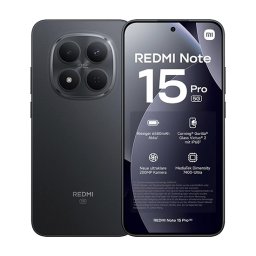 Smartphone Redmi Note 15 Pro 512GB 8GB RAM 5G Dual SIM Black