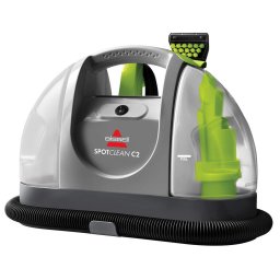 Aspirator cu spălare aspirare umedă, curățare pete și tapițerie, rezervor dual, cablu 5m Gri