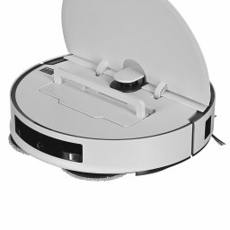 Aspirator robot cu mop și stație automată 70 W, 6000 Pa, autonomie 180 min, LiDAR, Wi-Fi, Gri