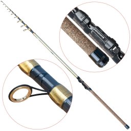 Lanseta fibra de carbon Baracuda Focus X 4505