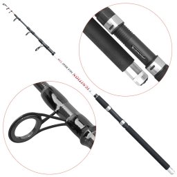 Lanseta fibra de carbon Baracuda Ignition Tele Boat 240