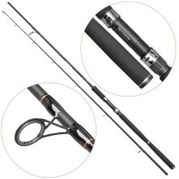 Lanseta fibra de carbon Baracuda Flipper 240XH