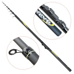 Lanseta fibra de carbon Baracuda Combat 80-400