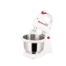 Mixer cu Bol Daewoo DHM100W | 300W, Bol Inox 2L, 5 Viteze + Turbo