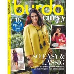 Revista Burda Style Curvy 01/2026 editata in limba germana