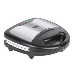Sandwich maker 3 în 1 Teesa cu placi ceramice, grill, vafe si sandwich, 800 W