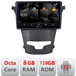 Navigatie Ssangyong Korando 2014-2019 Android 2K QLED 8GB+128GB 4G