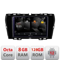 Navigatie Android 12 SsangYong Tivoli 2020+ 2K QLED 8GB RAM 128GB