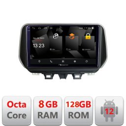 Navigatie dedicata Hyundai Tucson 2019 Android 12, 8GB RAM, 128GB, 2K QLED