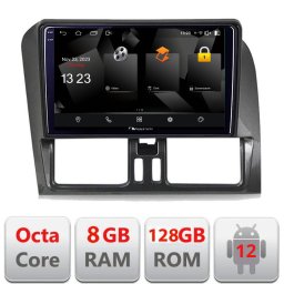 Navigatie dedicata Volvo XC60 Android 8GB 128GB 2K QLED 4G